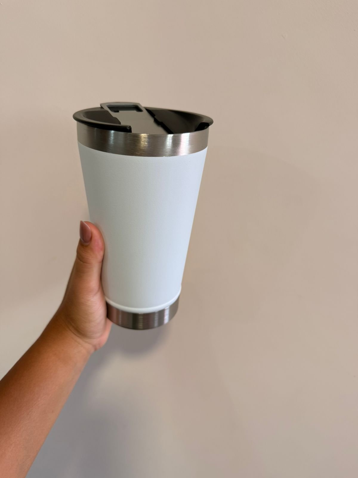 Copo térmico branco personalizado